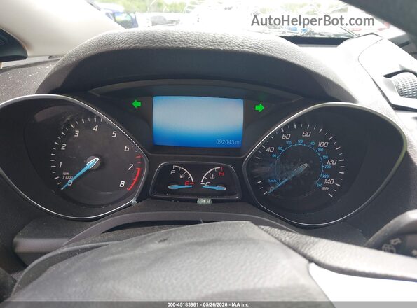 1FMCU0F74GUB04494 2016 FORD ESCAPE Black Vista de los asientos traseros