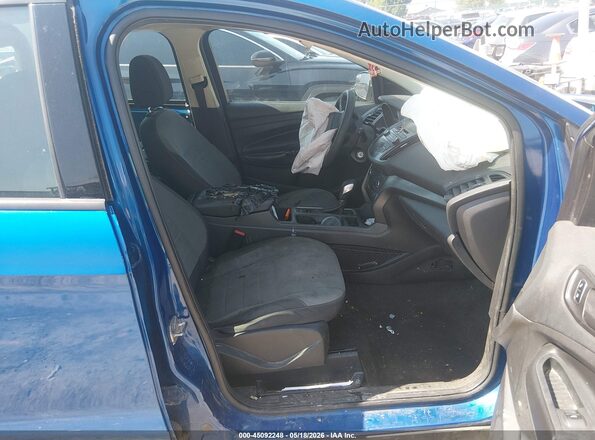 1FMCU0F74HUC37841 2017 FORD ESCAPE Blue წინა სალონის ხედი