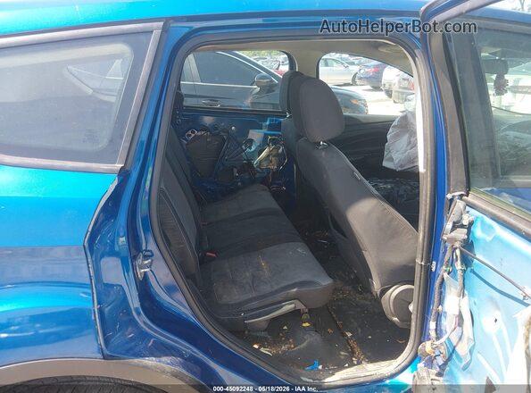1FMCU0F74HUC37841 2017 FORD ESCAPE Blue VIN კოდის სტიკერის ხედი