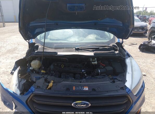 1FMCU0F74HUC37841 2017 FORD ESCAPE Blue უკანა ხედი