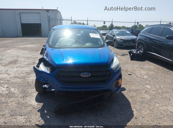 1FMCU0F74HUC37841 2017 FORD ESCAPE Blue ხელსაწყოთა პანელის ხედი