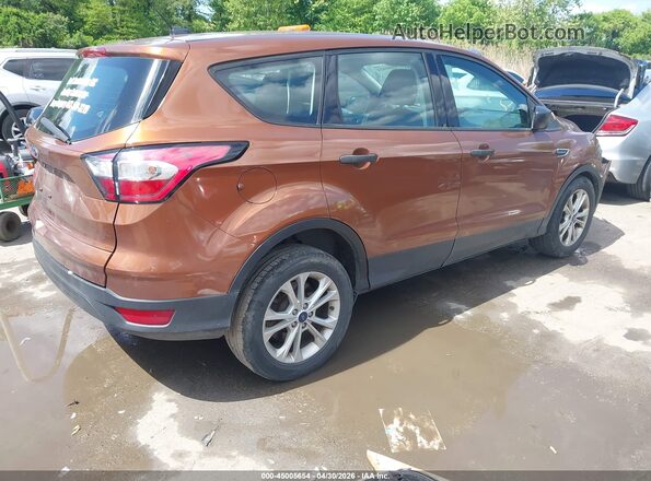 1FMCU0F74HUD91322 2017 FORD ESCAPE Brown Tył prawy