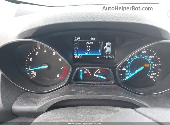 1FMCU0F75GUC57692 2016 FORD ESCAPE Серебряный Вид задних сидений