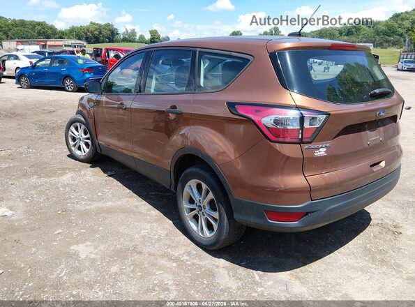 1FMCU0F75HUE12579 2017 FORD ESCAPE Orange 