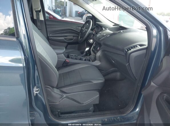 1FMCU0F75KUB47895 2019 FORD ESCAPE Синий Вид салона спереди