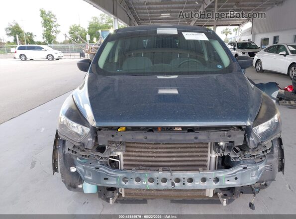 1FMCU0F75KUB47895 2019 FORD ESCAPE Синий Вид задней части салона