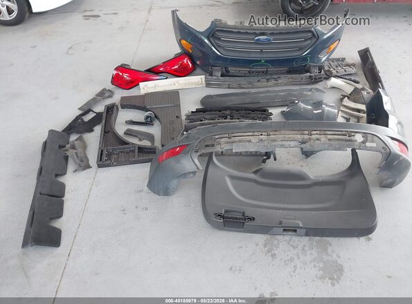 1FMCU0F75KUB47895 2019 FORD ESCAPE Синий Вид щитка приборов