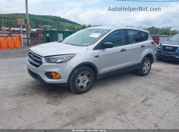 1FMCU0F76JUA48162 2018 FORD ESCAPE Silver Front left