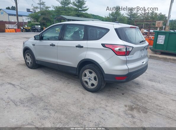 1FMCU0F76JUA48162 2018 FORD ESCAPE Silver Rear left