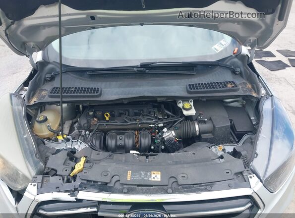 1FMCU0F76JUA48162 2018 FORD ESCAPE Silver Rear view