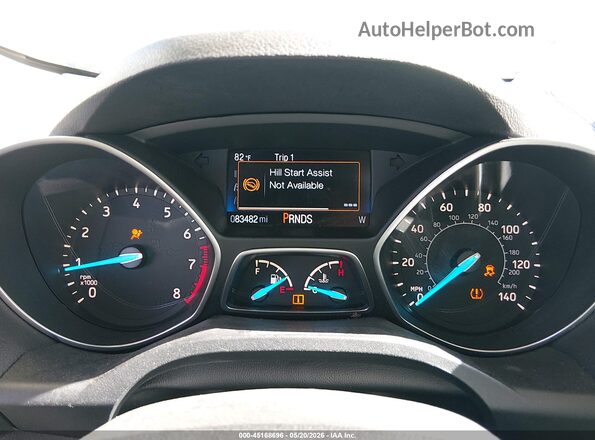 1FMCU0F76JUB20610 2018 FORD ESCAPE Синий Вид задних сидений