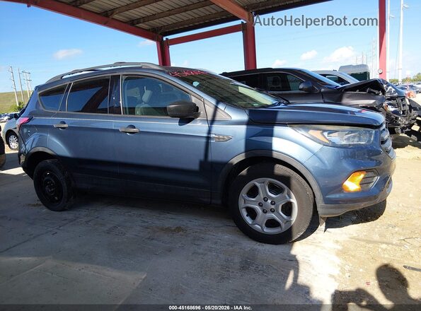 1FMCU0F76JUB20610 2018 FORD ESCAPE Синий Панорамный вид салона 360°