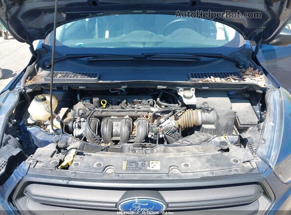 1FMCU0F76JUB81214 2018 FORD ESCAPE Blue Widok z tyłu
