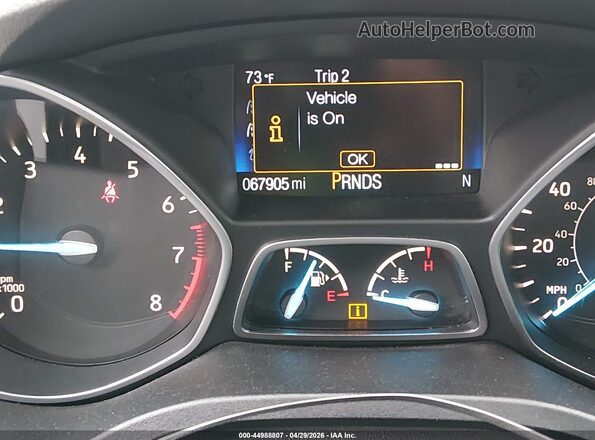 1FMCU0F76KUB66858 2019 FORD ESCAPE White 