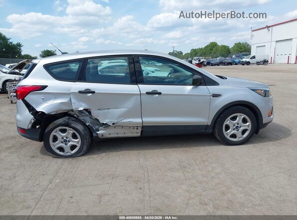 1FMCU0F76KUC06999 2019 FORD ESCAPE Silver Rear interior view