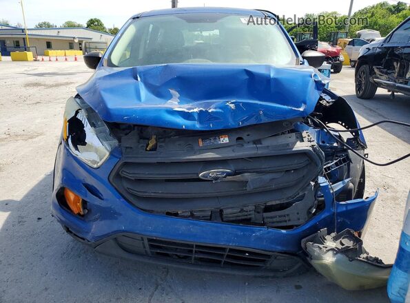 1FMCU0F77HUE08257 2017 FORD ESCAPE Blue 