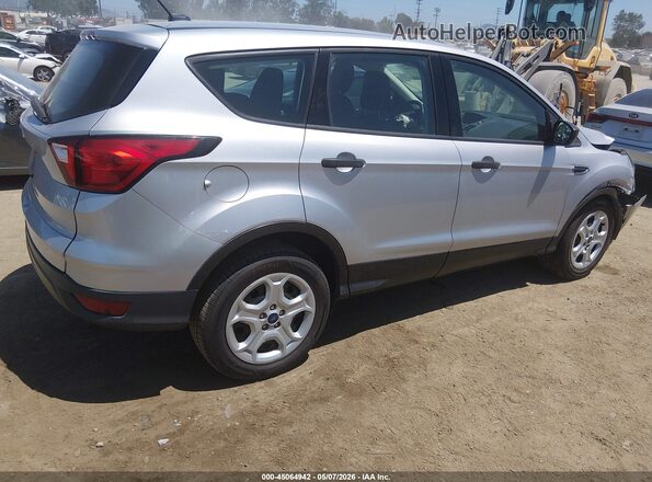 1FMCU0F77KUB62737 2019 FORD ESCAPE Silver Rear right