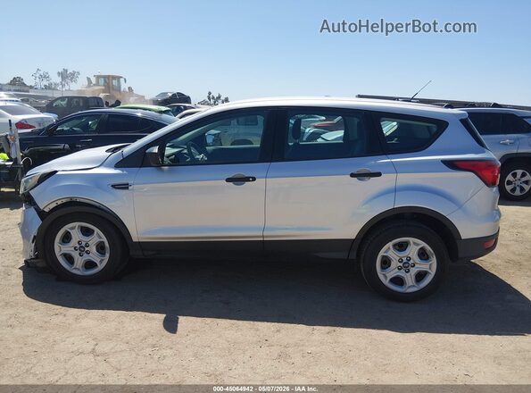 1FMCU0F77KUB62737 2019 FORD ESCAPE Silver Rear interior view