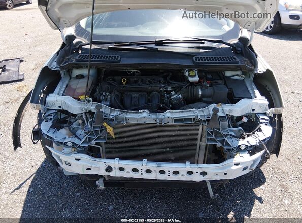 1FMCU0F78GUA03314 2016 FORD ESCAPE White Вид ззаду