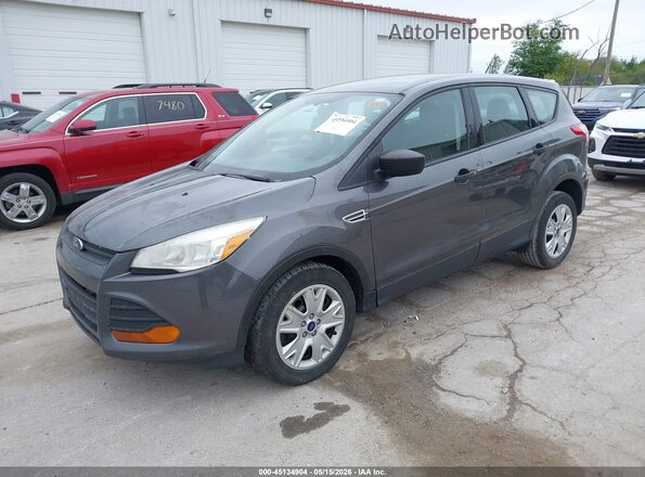 1FMCU0F79GUB32792 2016 FORD ESCAPE Gray Առջևի ձախ երեք քառորդ տեսարան