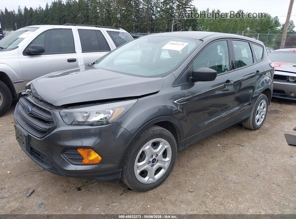 1FMCU0F79JUA24972 2018 FORD ESCAPE Gray 