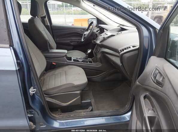 1FMCU0F79JUC34696 2018 FORD ESCAPE Blue წინა სალონის ხედი