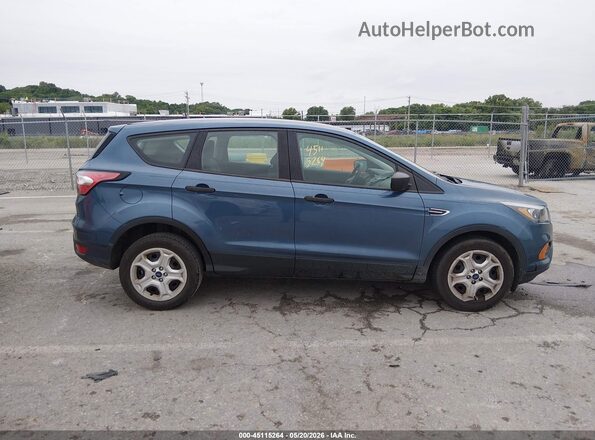 1FMCU0F79JUC34696 2018 FORD ESCAPE Blue უკანა სალონის ხედი