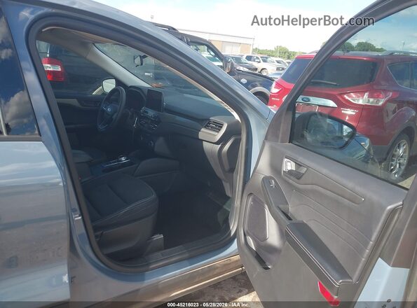 1FMCU0FN4PUB46971 2023 FORD ESCAPE Blue Вид салону спереду
