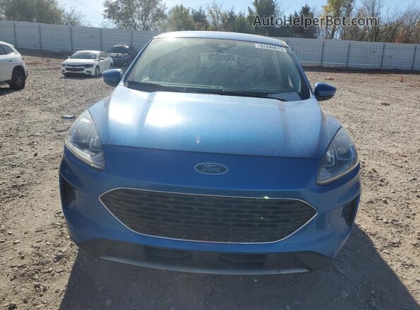 1FMCU0G60LUB43339 2020 FORD ESCAPE Blue Widok z przodu