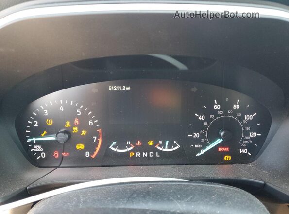 1FMCU0G60LUB43339 2020 FORD ESCAPE Blue Widok zestawu wskaźników