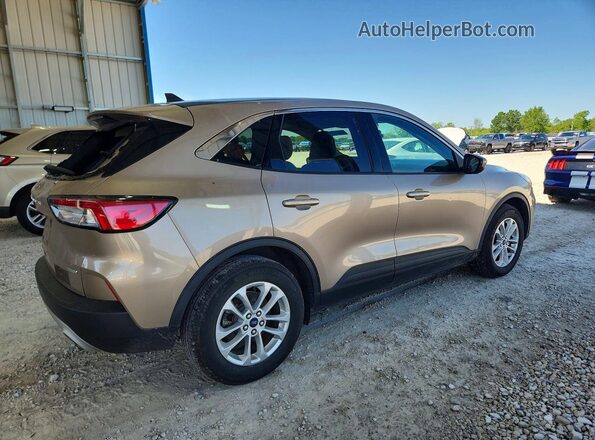 1FMCU0G61LUB24170 2020 FORD ESCAPE Желто-коричневый Задняя правая четверть