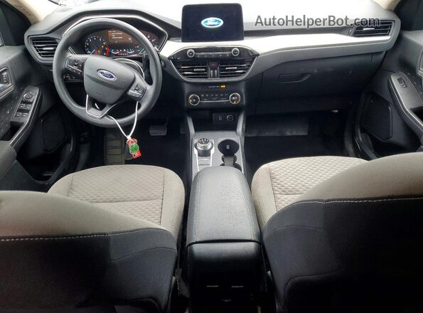 1FMCU0G61LUB43379 2020 FORD ESCAPE Синий Вид панели приборов