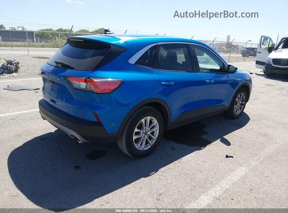 1FMCU0G64MUB01483 2021 FORD ESCAPE Blue Задня права чверть