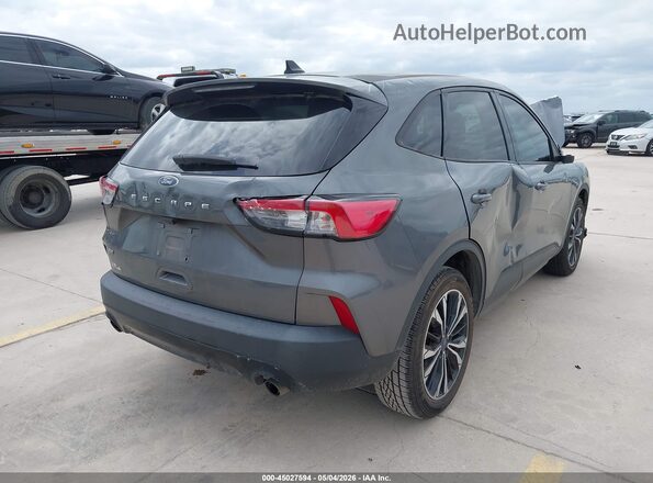 1FMCU0G64NUB09567 2022 FORD ESCAPE Gray Trasero derecho