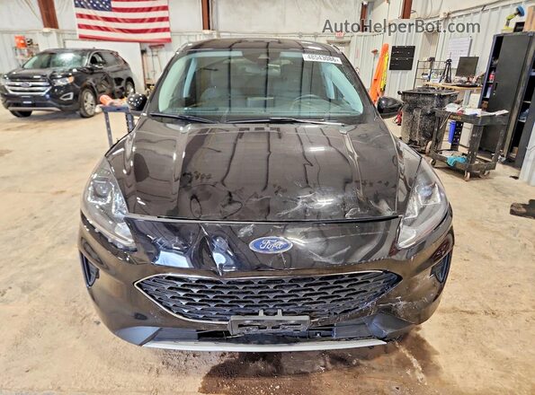 1FMCU0G65MUA47465 2021 FORD ESCAPE Black წინა ხედი