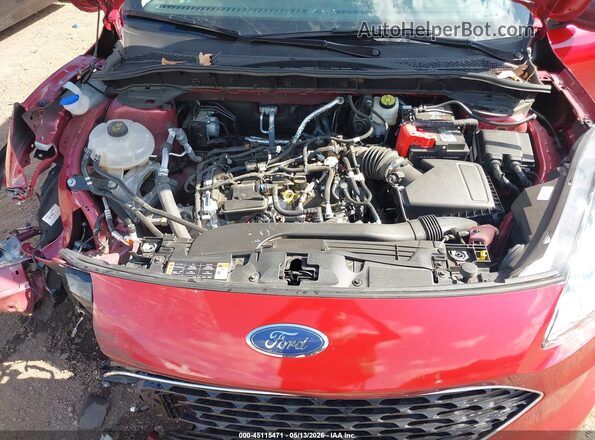 1FMCU0G66NUB44773 2022 FORD ESCAPE Red Vista trasera