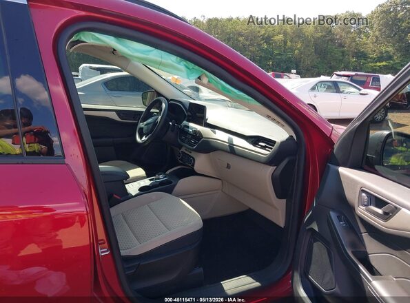 1FMCU0G66NUB44773 2022 FORD ESCAPE Red Vista interior delantera