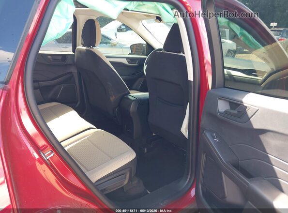 1FMCU0G66NUB44773 2022 FORD ESCAPE Red Vista de la etiqueta del VIN