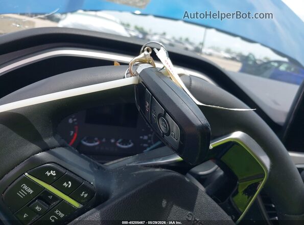 1FMCU0G69NUA90112 2022 FORD ESCAPE Синий Вид панели приборов