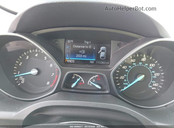 1FMCU0G73GUB23438 2016 FORD ESCAPE Gray 