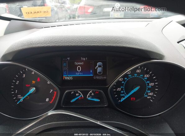 1FMCU0G74GUB92364 2016 FORD ESCAPE Silver Widok tylnych siedzeń