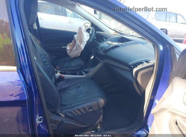 1FMCU0G75GUB04373 2016 FORD ESCAPE Blue Widok wnętrza z przodu