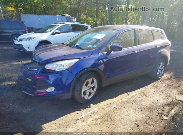 1FMCU0G75GUB04373 2016 FORD ESCAPE Blue Przód lewy