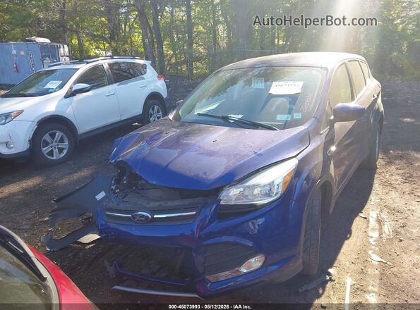 1FMCU0G75GUB04373 2016 FORD ESCAPE Blue Widok zestawu wskaźników