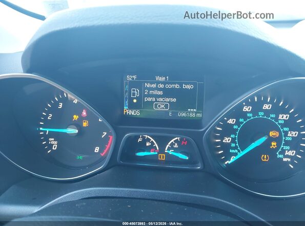 1FMCU0G75GUB04373 2016 FORD ESCAPE Blue Widok tylnych siedzeń