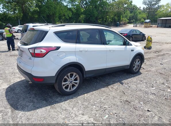 1FMCU0G91JUB49349 2018 FORD ESCAPE White Trasero derecho