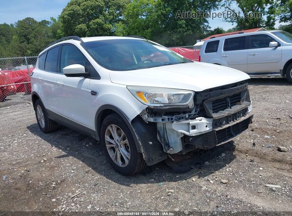 1FMCU0G91JUB49349 2018 FORD ESCAPE White 