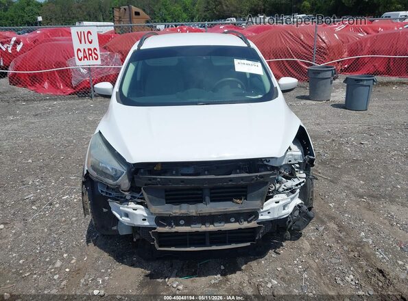 1FMCU0G91JUB49349 2018 FORD ESCAPE White Vista del cuadro de instrumentos
