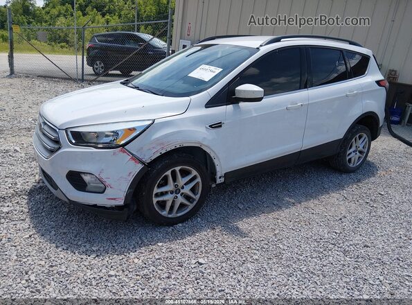 1FMCU0G91JUC65005 2018 FORD ESCAPE White Front left