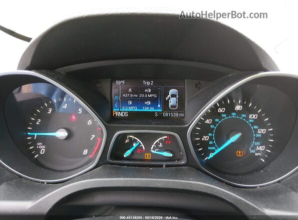 1FMCU0G92GUB25280 2016 FORD ESCAPE Orange Vista de los asientos traseros
